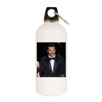 Bradley Cooper White Water Bottle With Carabiner