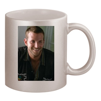 Bradley Cooper 11oz Metallic Silver Mug