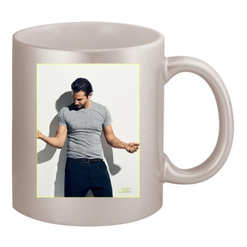 Bradley Cooper 11oz Metallic Silver Mug