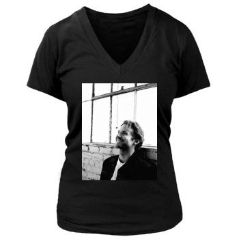 Bradley Cooper Women's Deep V-Neck TShirt