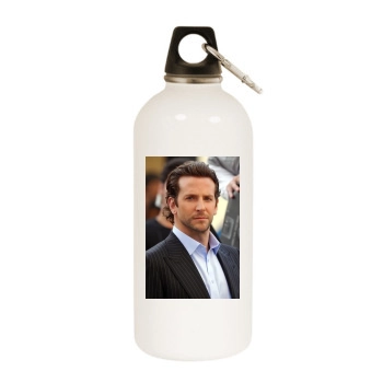 Bradley Cooper White Water Bottle With Carabiner