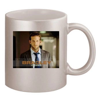 Bradley Cooper 11oz Metallic Silver Mug