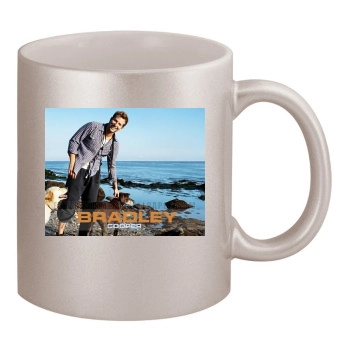 Bradley Cooper 11oz Metallic Silver Mug