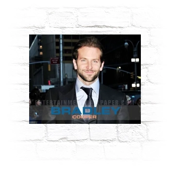 Bradley Cooper Metal Wall Art