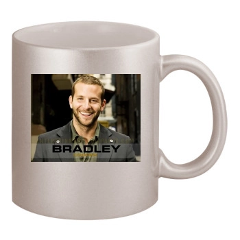 Bradley Cooper 11oz Metallic Silver Mug