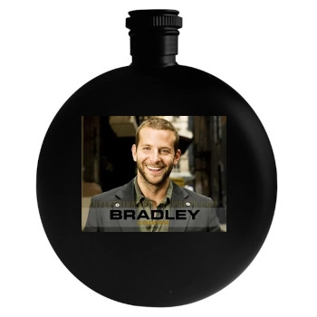 Bradley Cooper Round Flask