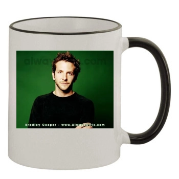 Bradley Cooper 11oz Colored Rim & Handle Mug