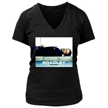 Bradley Cooper Women's Deep V-Neck TShirt