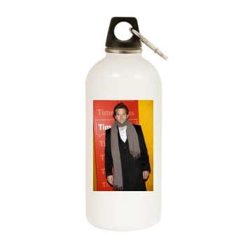 Bradley Cooper White Water Bottle With Carabiner