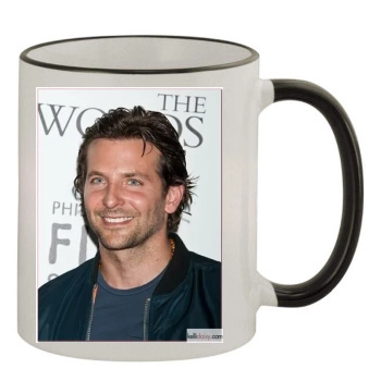 Bradley Cooper 11oz Colored Rim & Handle Mug