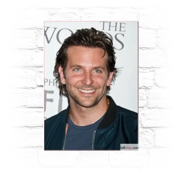 Bradley Cooper Metal Wall Art