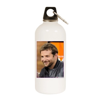 Bradley Cooper White Water Bottle With Carabiner