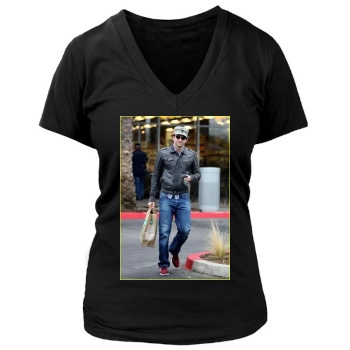 Bradley Cooper Women's Deep V-Neck TShirt