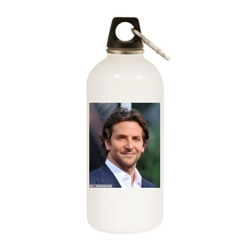 Bradley Cooper White Water Bottle With Carabiner