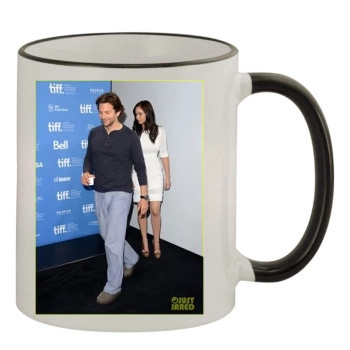 Bradley Cooper 11oz Colored Rim & Handle Mug