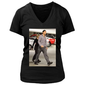 Bradley Cooper Women's Deep V-Neck TShirt