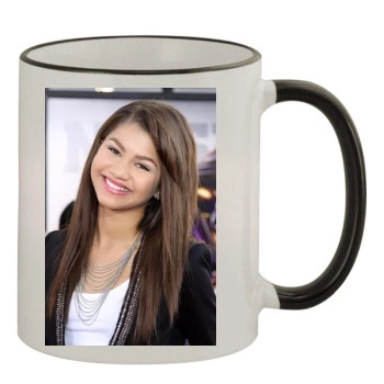 Zendaya Coleman 11oz Colored Rim & Handle Mug