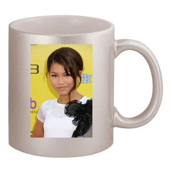 Zendaya Coleman 11oz Metallic Silver Mug