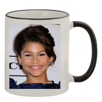 Zendaya Coleman 11oz Colored Rim & Handle Mug