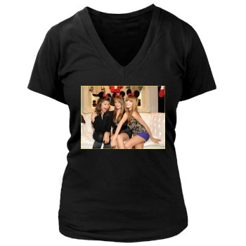 Zendaya Coleman Women's Deep V-Neck TShirt