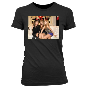 Zendaya Coleman Women's Junior Cut Crewneck T-Shirt