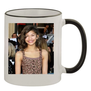 Zendaya Coleman 11oz Colored Rim & Handle Mug