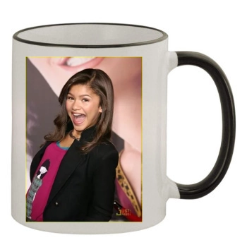 Zendaya Coleman 11oz Colored Rim & Handle Mug