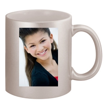 Zendaya Coleman 11oz Metallic Silver Mug