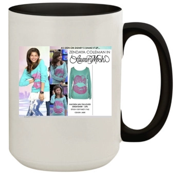 Zendaya Coleman 15oz Colored Inner & Handle Mug