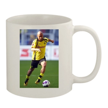 Borussia Dortmund 11oz White Mug