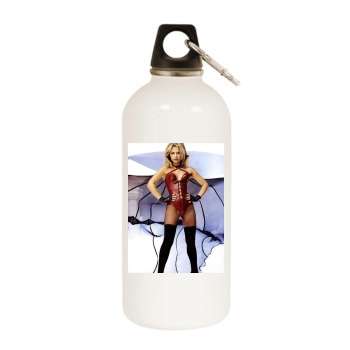 Buffy the Vampire Slayer White Water Bottle With Carabiner