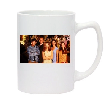 Buffy the Vampire Slayer 14oz White Statesman Mug