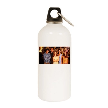 Buffy the Vampire Slayer White Water Bottle With Carabiner