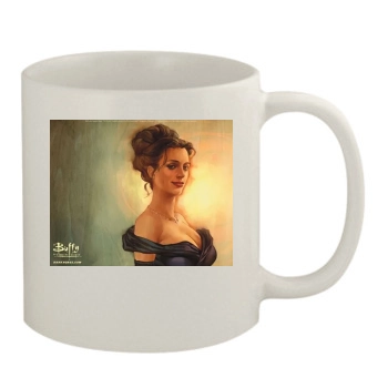 Buffy the Vampire Slayer 11oz White Mug