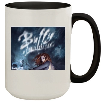 Buffy the Vampire Slayer 15oz Colored Inner & Handle Mug