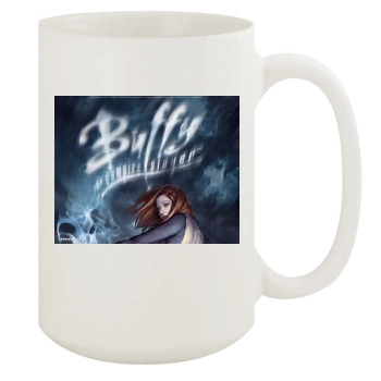 Buffy the Vampire Slayer 15oz White Mug