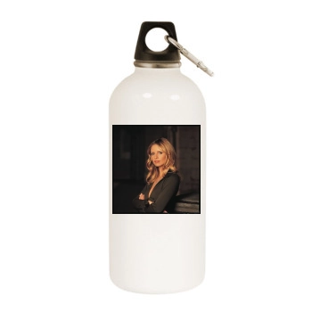 Buffy the Vampire Slayer White Water Bottle With Carabiner