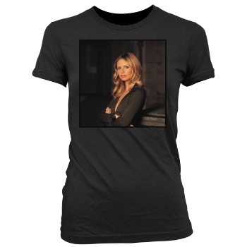 Buffy the Vampire Slayer Women's Junior Cut Crewneck T-Shirt