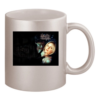 Buffy the Vampire Slayer 11oz Metallic Silver Mug