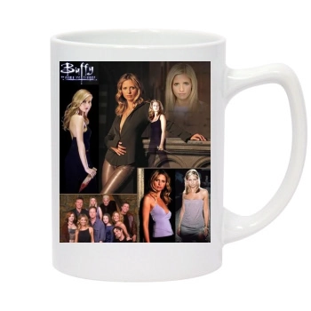 Buffy the Vampire Slayer 14oz White Statesman Mug