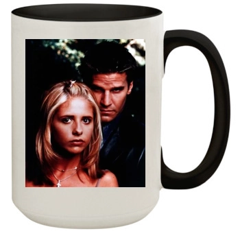 Buffy the Vampire Slayer 15oz Colored Inner & Handle Mug