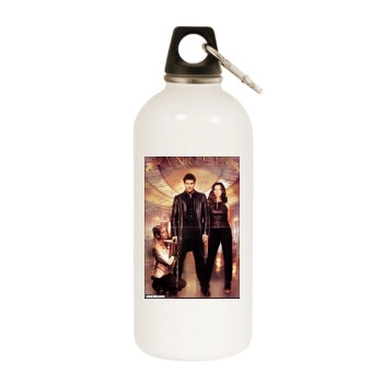 Buffy the Vampire Slayer White Water Bottle With Carabiner