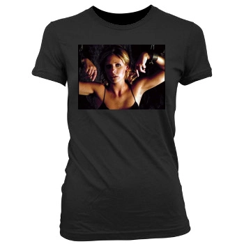 Buffy the Vampire Slayer Women's Junior Cut Crewneck T-Shirt