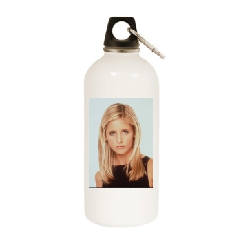 Buffy the Vampire Slayer White Water Bottle With Carabiner