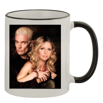 Buffy the Vampire Slayer 11oz Colored Rim & Handle Mug