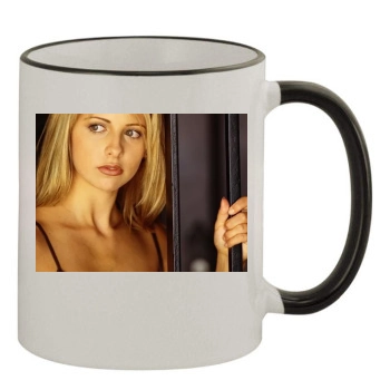 Buffy the Vampire Slayer 11oz Colored Rim & Handle Mug