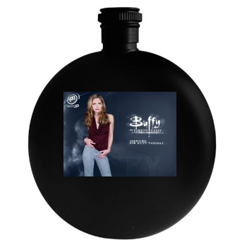 Buffy the Vampire Slayer Round Flask