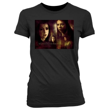 Buffy the Vampire Slayer Women's Junior Cut Crewneck T-Shirt