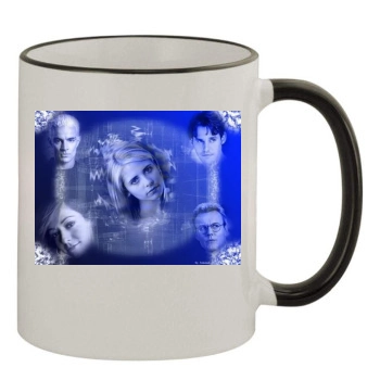 Buffy the Vampire Slayer 11oz Colored Rim & Handle Mug