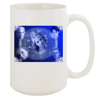 Buffy the Vampire Slayer 15oz White Mug